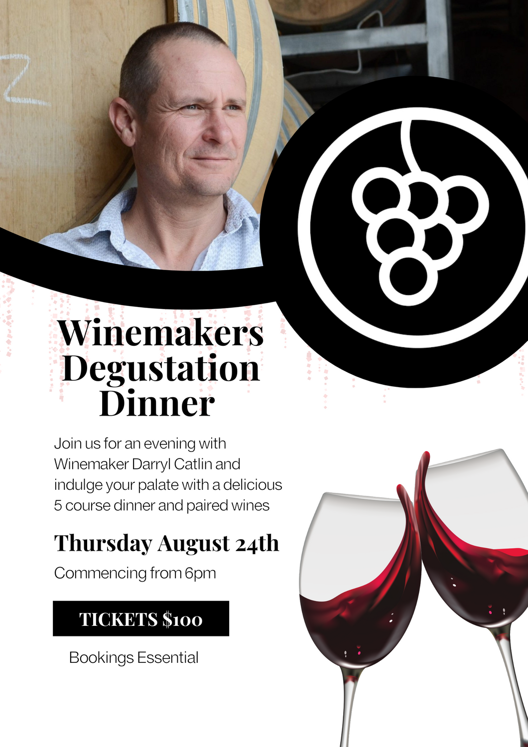 Catlin meet the Winemaker Dinner