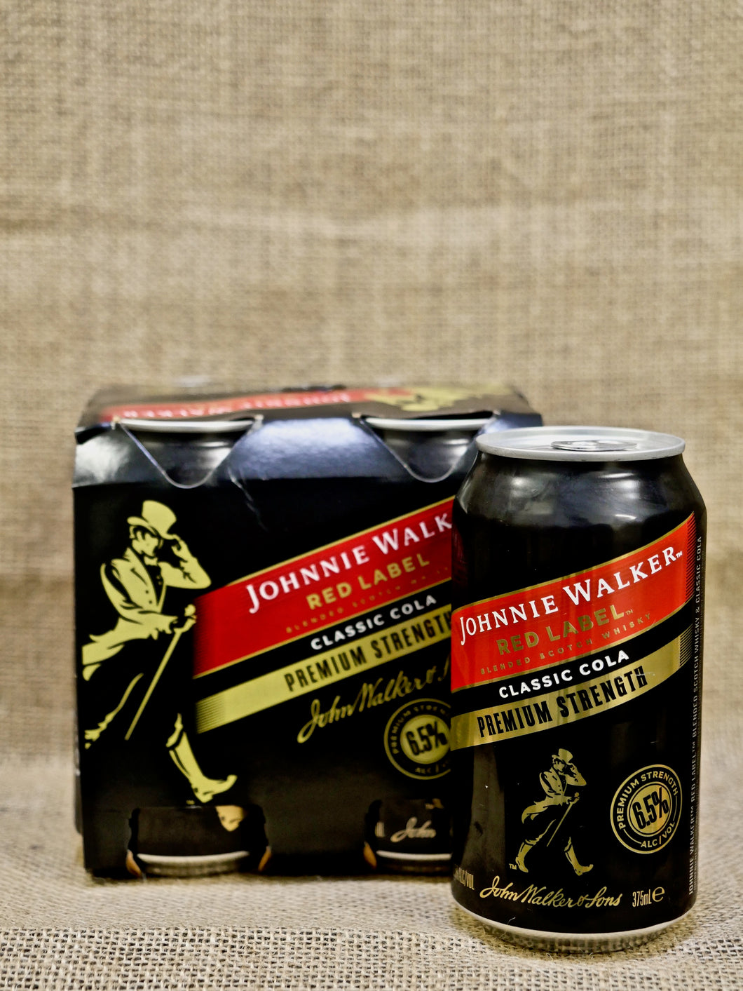 Johnnie Walker & Cola 6.5% Can